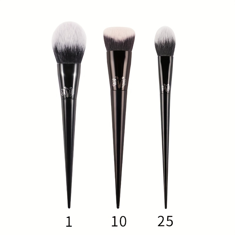 

1 Set Of 3 Kat Brushes Powder Blush 's