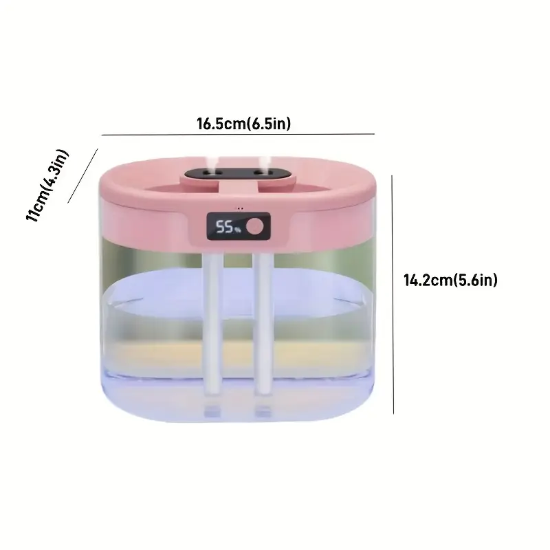 Temu humidifier water tank fill level diagram