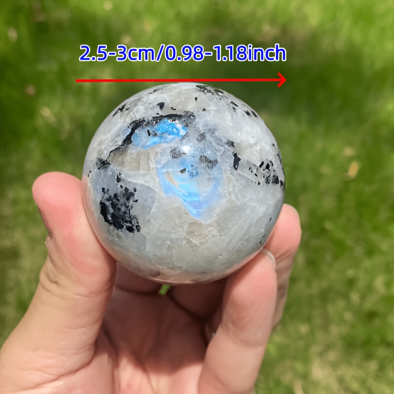 TEMU Wjtgmm - A Unique Natural Ball Polishing Stone Ball, Suitable For Home, Study, Entrance Hall And Office Decorations. An Ideal Gift For