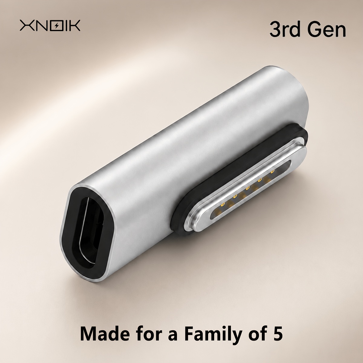 140W USB C v magnetni 3 polnilni adapter, Type C PD hitri polnilni pretvornik z LED indikatorjem za 14/16 palcev, za 13/15 palcev, za