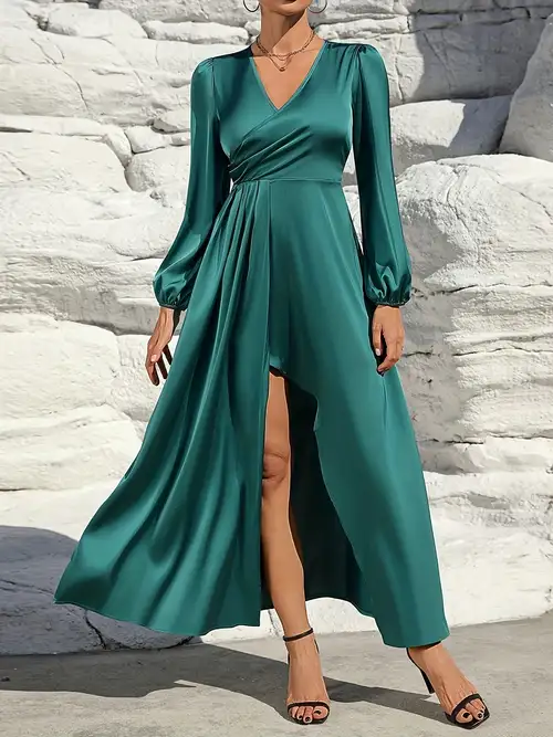 formal tent dress Blmnix Dresses for Women Pleated Tent Slip Dress Skirts Square Neckline Sleeveless Blue Wedding Guest Dress,XL
