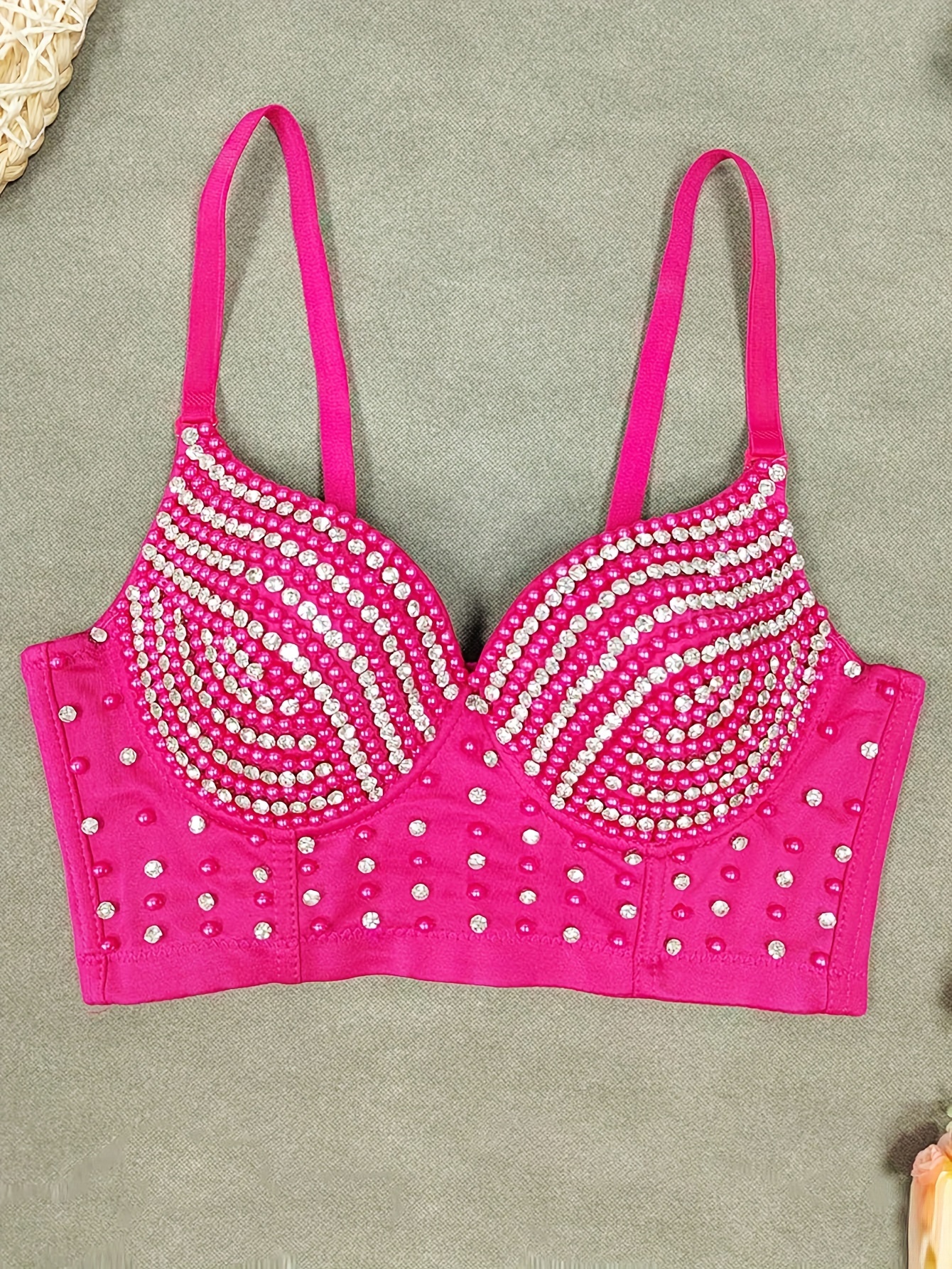 Rhinestone Lingerie For Women Temu