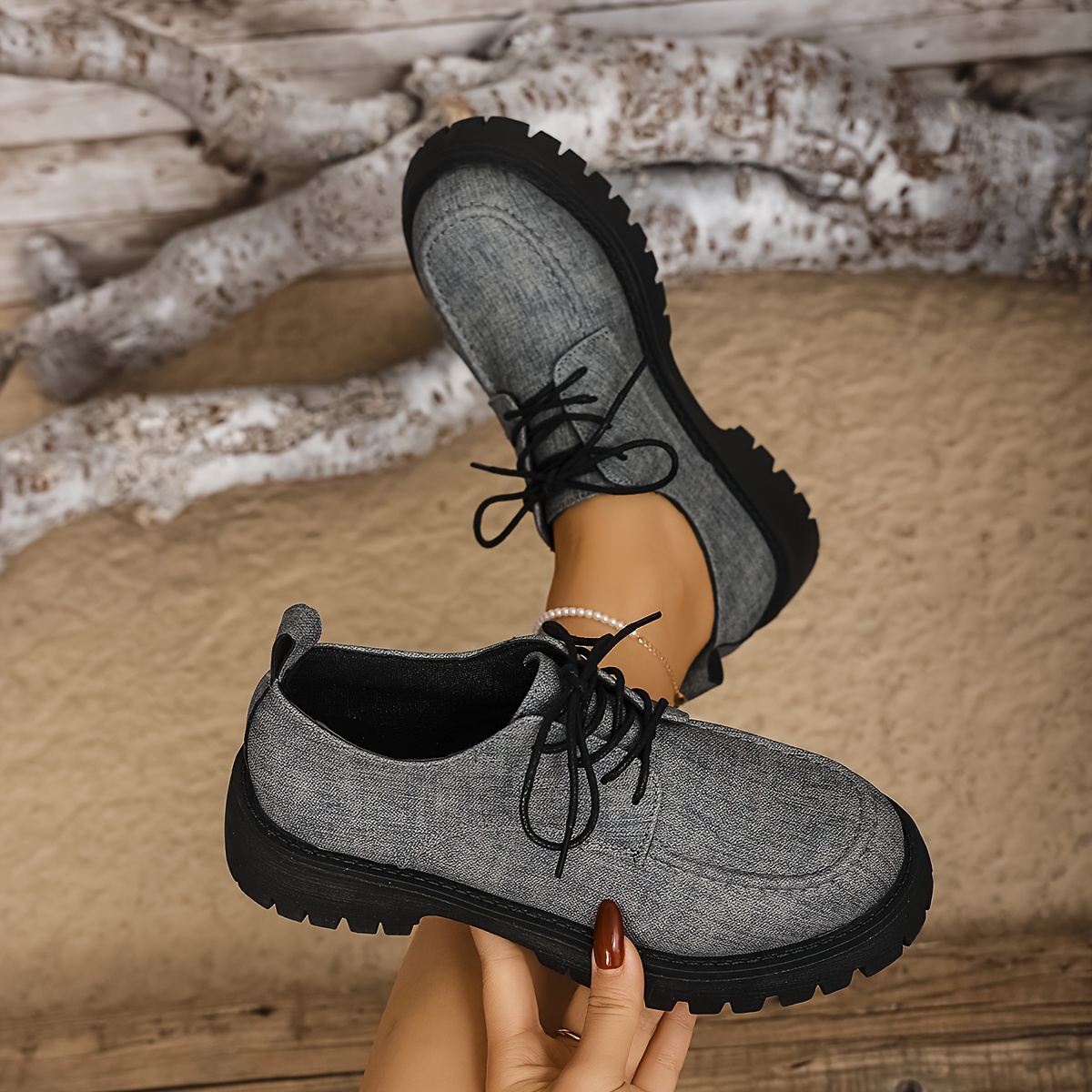 Oxford Women Lace Up Loafers UKAP Ladies Comfort Oxford Dress Shoe