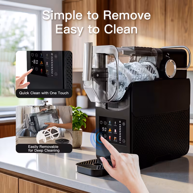 ktx 6 in 1slushie machine 2l ice shaver machine for home self cleaning drink maker for margaritas cocktails smoothies dishwasher safe Product details 4