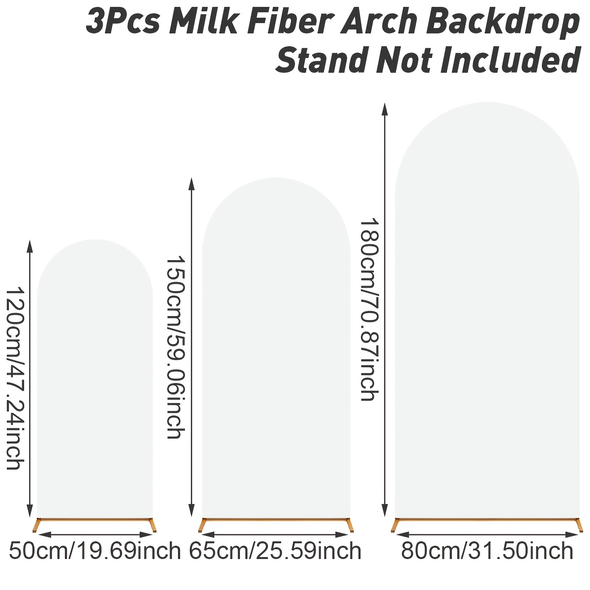 TEMU fotográfico 2D, 3 piezas, arqueado , tela de de de fibra de leche, fotográfico puro, para , dormitorio, decoración del hogar, para de , baby