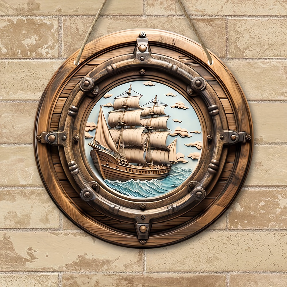 Nautical Themed Sign Pirate Ship Sign Adventurer Sign - Temu