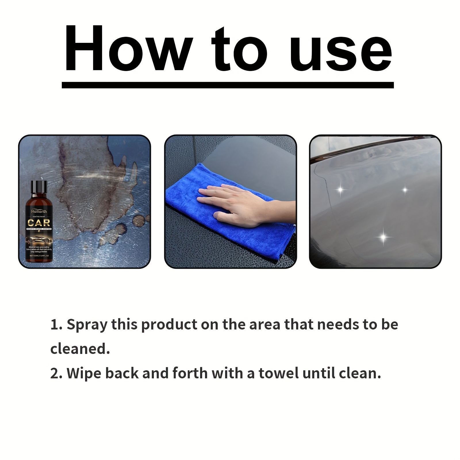 Automotive Nano Paint Car Decontamination Temu