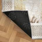 Alfombra de Terciopelo 850g/m² Lavable con Diseño Floral Retro, Colores Vibrantes y , y , Antideslizante, Adecuada para Sala, Dormitorio u , Decoración con de Lujo