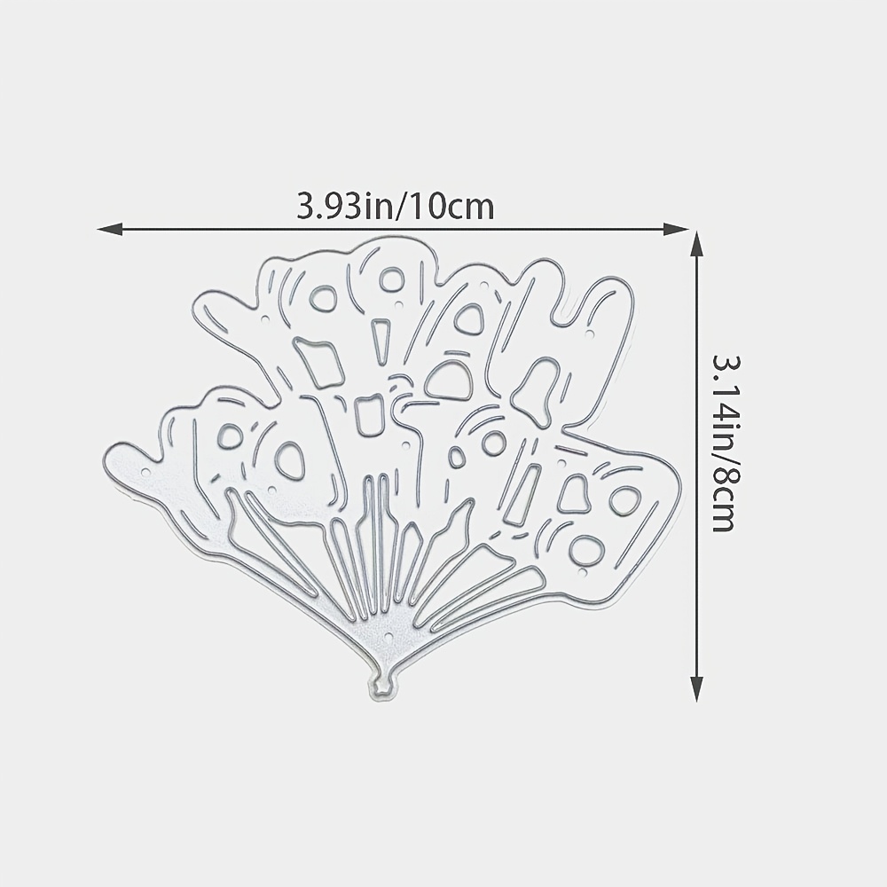 TEMU Metal Cutting Dies For Scrapbooking - Durable, Cutting Templates For Album Decorative Paper Cards, Card Making Supplies, And Embossing