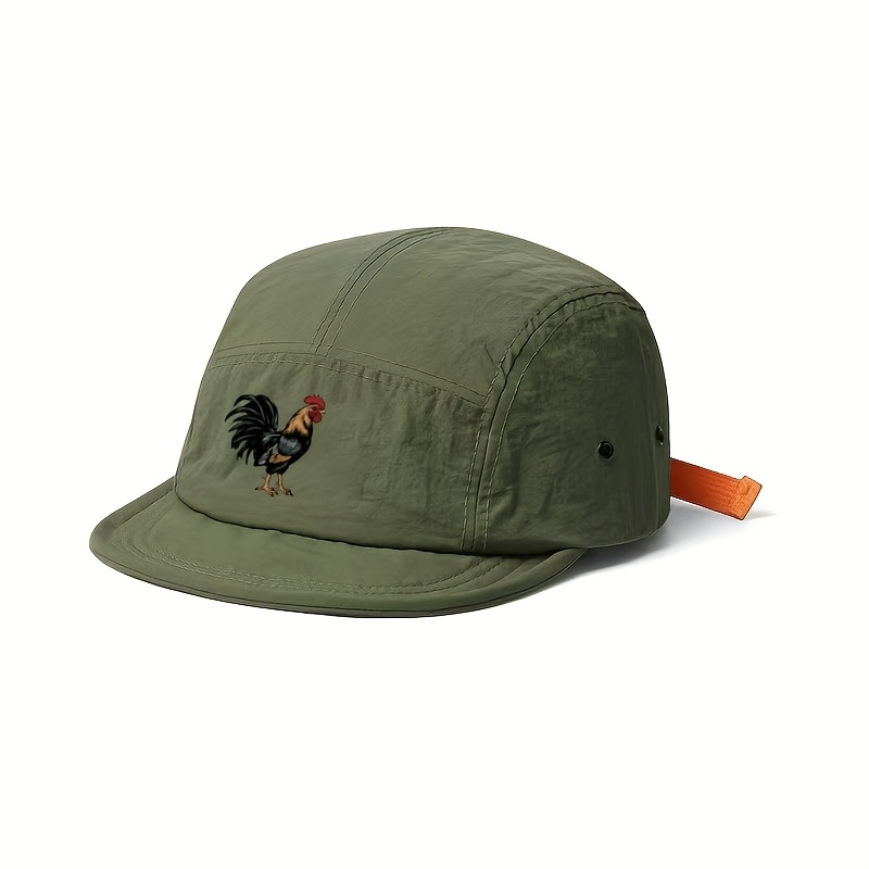 TEMU Unisex Casual Lightweight Five-panel Cap, Adjustable Hat, Outdoor Baseball Cap, Suitable For Running, Camping, And Daily Use; Men's Professional
