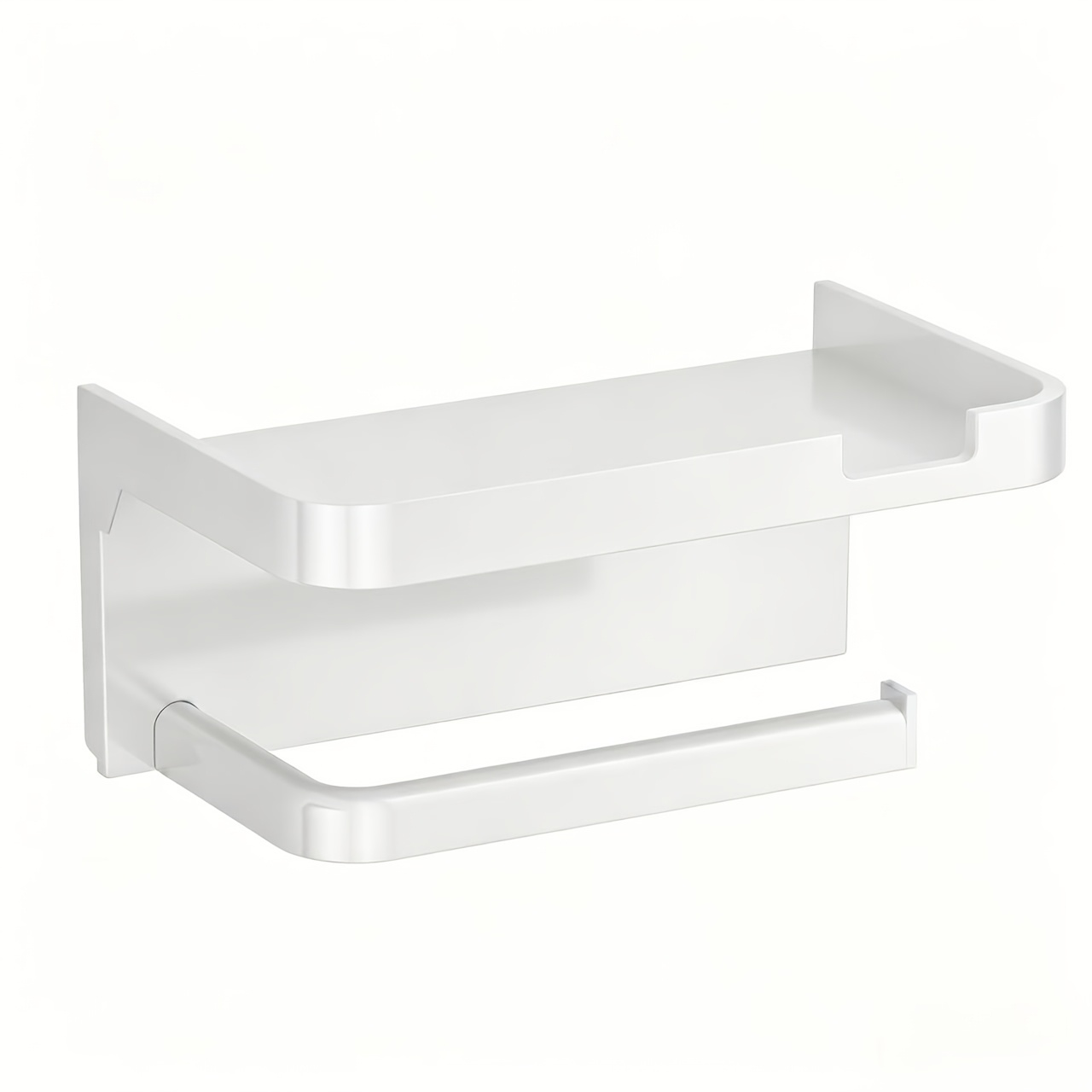 TEMU 1pc Organizador de Inodoro para Baño/Estante para Pañuelos, Organizador Facial para Baño de Inodoro de Pared, Fácil y Elegante, Estante