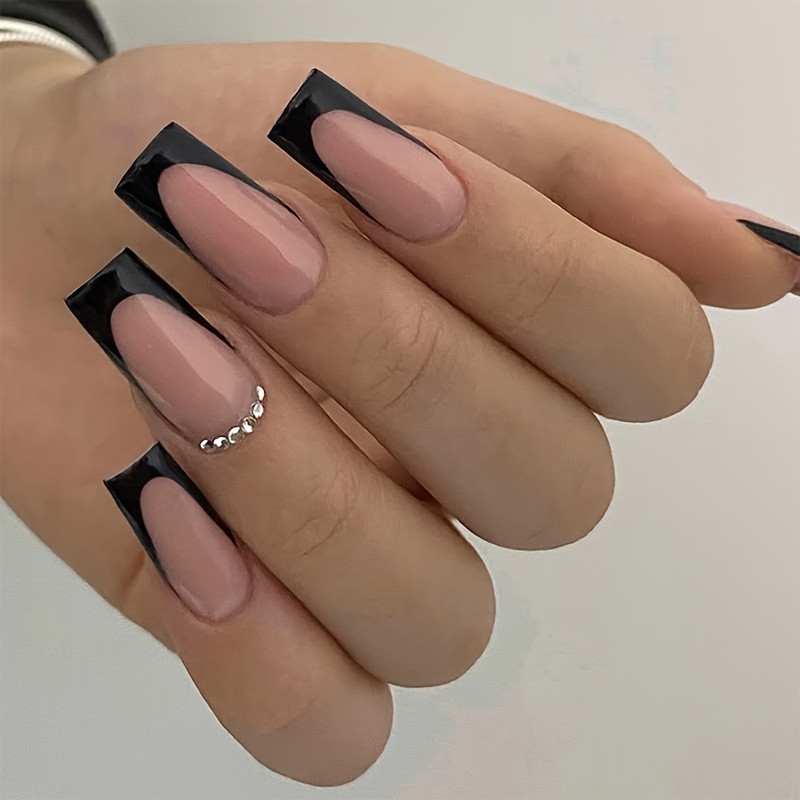 24 piezas extensión uñas elegantes duraderas manicura Temu Chile
