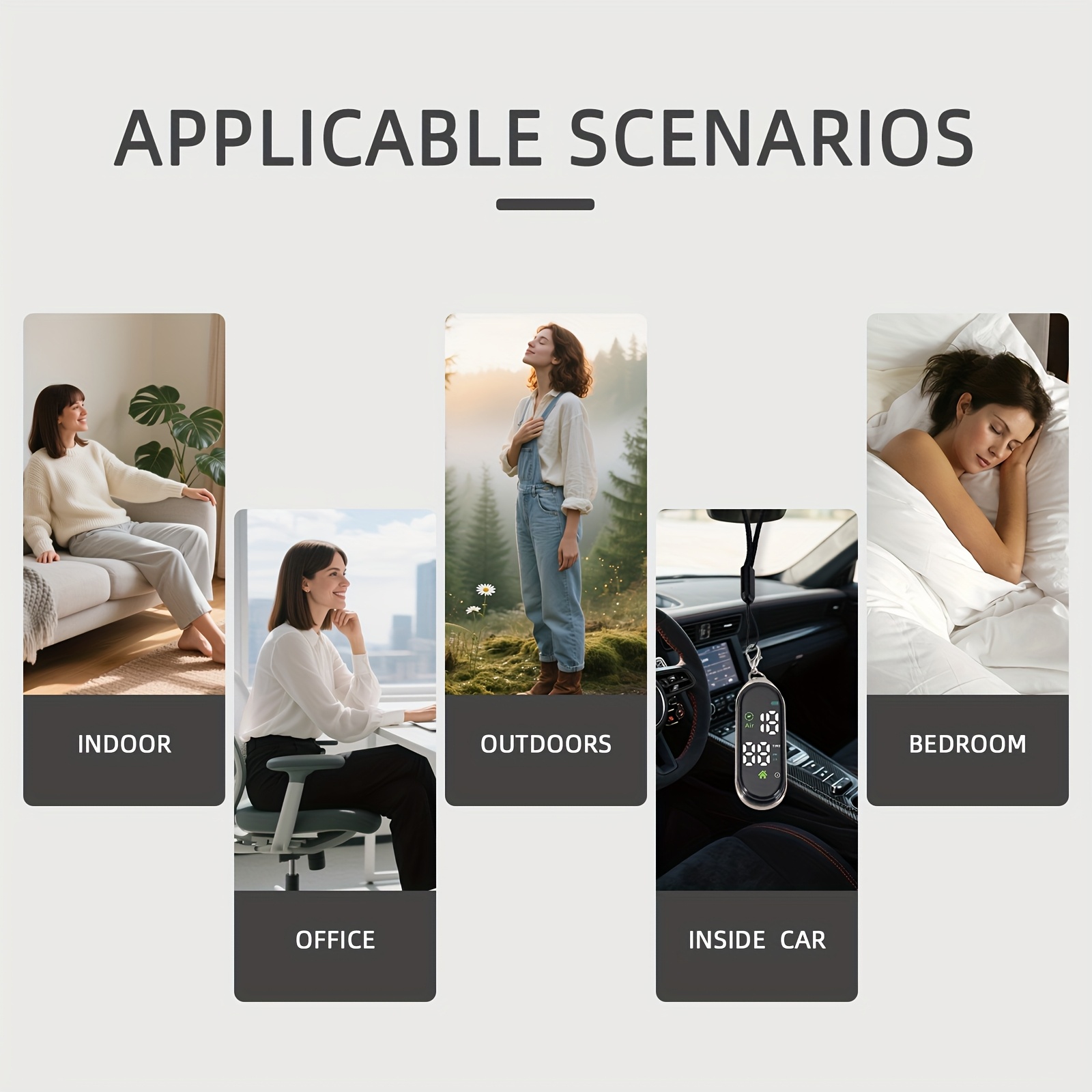 mens   necklace with   design operates   without   features a built in professional air purification system for   surrounding air cleaning womens high quality   necklace Product details 5