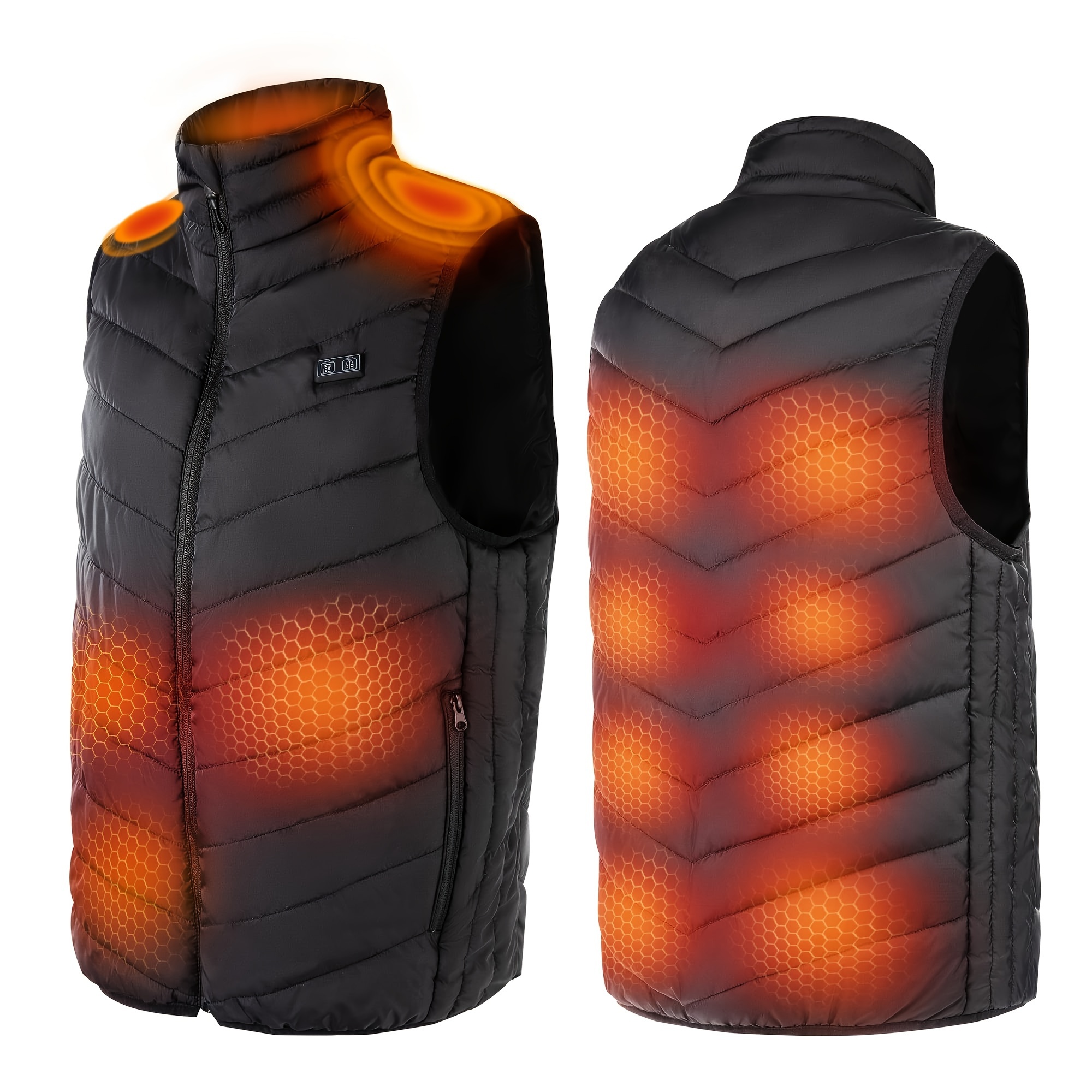 

Alljoy Heated Vest With Battery Pack Included, Heated Vest For Men Women, Unisex Lightweight Warming Electric Heated Vest