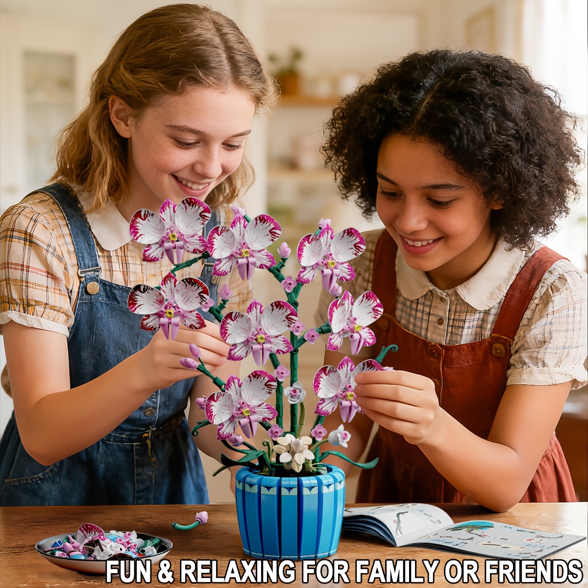 Orchid Model Building Blocks Toy Set