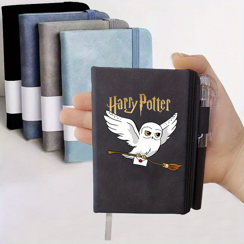 Image of Harry Potter Mini Pocket Diary - 100/200 Pages A7 Hardcover Notebook With Pen, Ideal For Students And Writing Supplies, Student Stationery C-xsc01