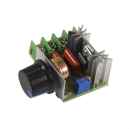 1pc voltage regulator 2000w ac motor speed controller module 25a adjustable voltage regulator power supply dimmer scr power regulator motor speed controller industrial electrical control speed control device