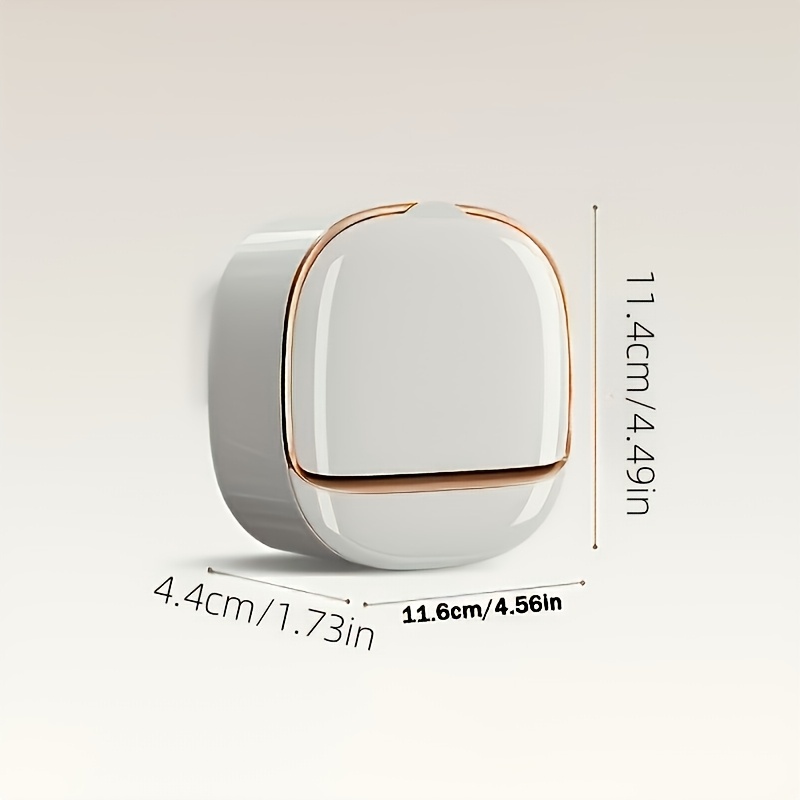 3-Color Light Luxury High-End Wall Mounted Leakproof Soap Dish with Lid and Water Tray, Suitable for Shower or Kitchen to Keep the Bar Dry Preventing Puddles Elegant Countertop & Wall Decor, 11 Holiday Designs, Not Just Pretty but Practical! Perfect Gift Box for Halloween Christmas, Soap Storage, Elegant Design, Stylish Organizer, Durable Plastic, Wallmounted Holder, Soap Tray, Gift Shoppers, Stylish Living