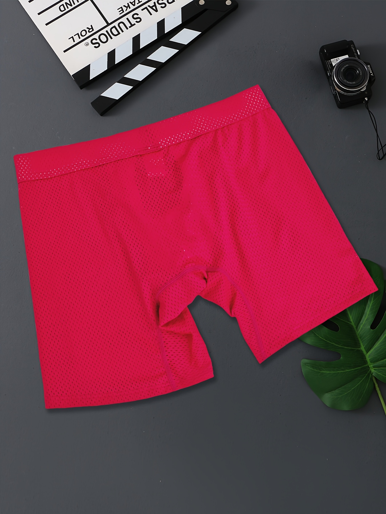 1pc mens breathable polyamide boxer briefs high stretch knit Temu