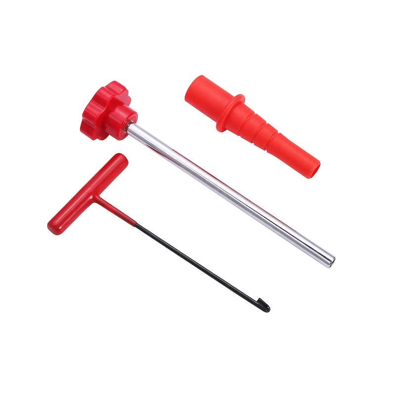 TEMU Tire Valve Core Tool Set For Cars And Motorcycles With On Assembly For Stem Replacement