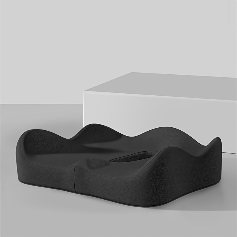 TEMU Coussin de Siège Auto et Chaise de Bureau en Mousse à de Ergonomique - Housse Douce en Polyester, Lavable à , Couleurs Assorties, de Soulagement
