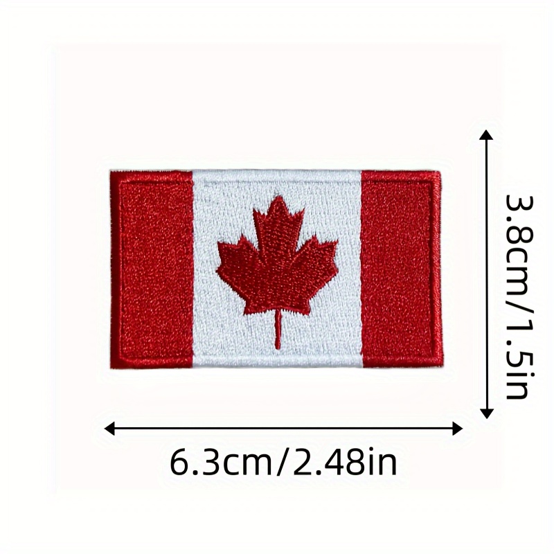 Canada Goose Patch "Proud To Be Canadian" Embroidered Patch