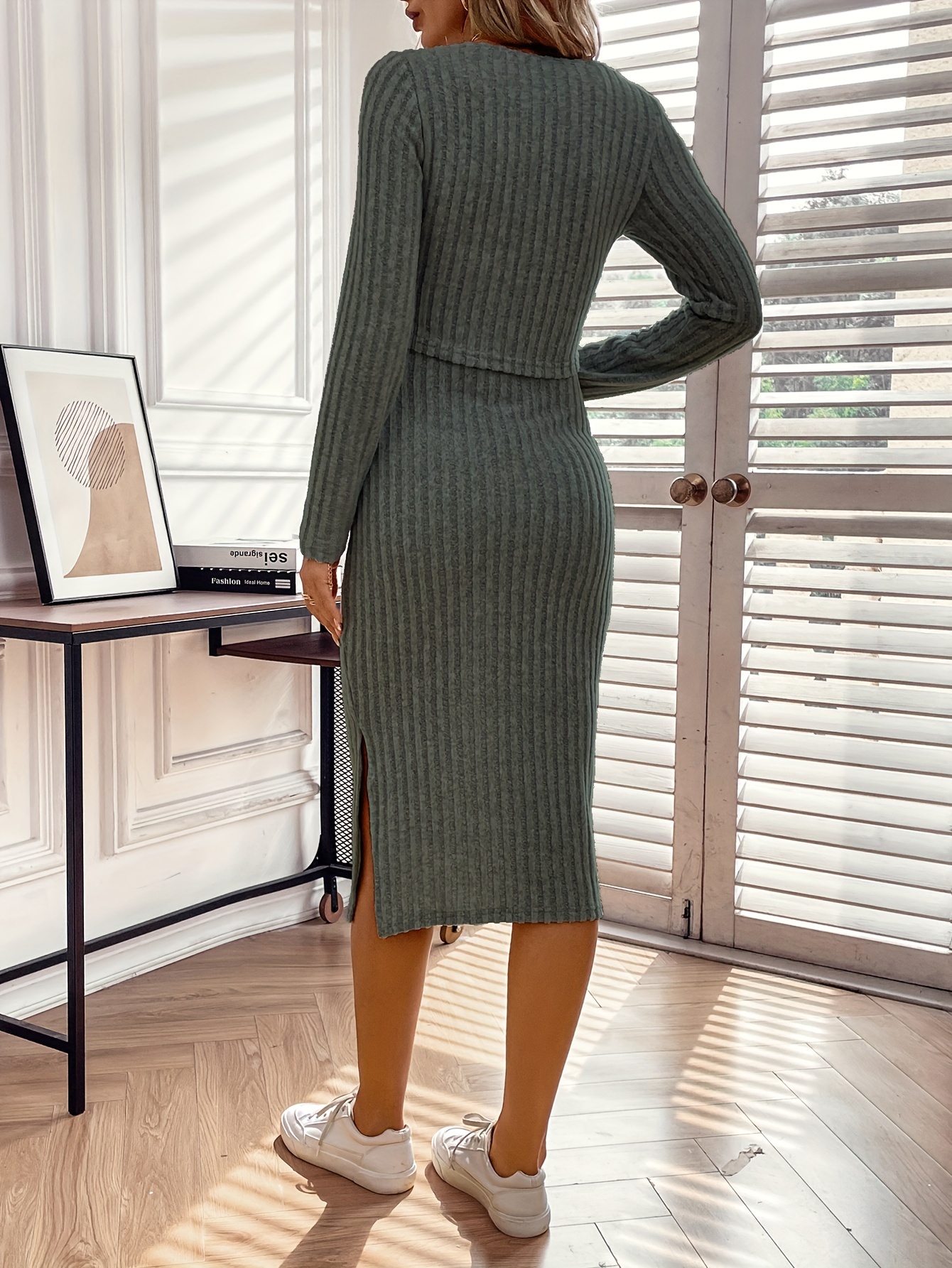 Long Sleeve Amazon Women's Two Piece Outfits Tanming Womens