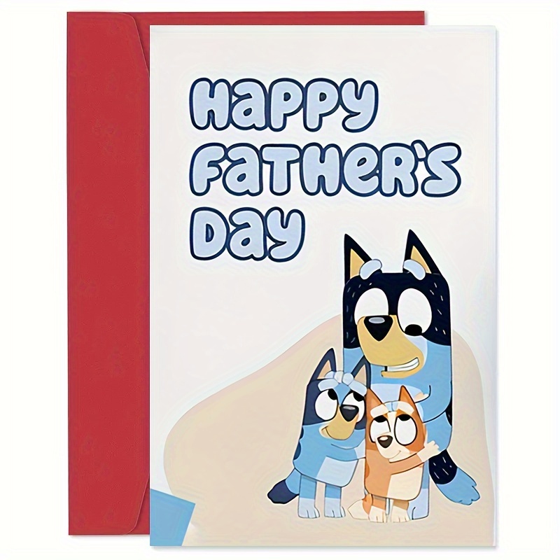 

Happy Father's Day Greeting Card With Envelope 4.7x7.1 Inch - Perfect Gift For Dad, Husband, Father's Day Appreciation Card, Thank You Card, 1pc, Made Of Premium Paper Material