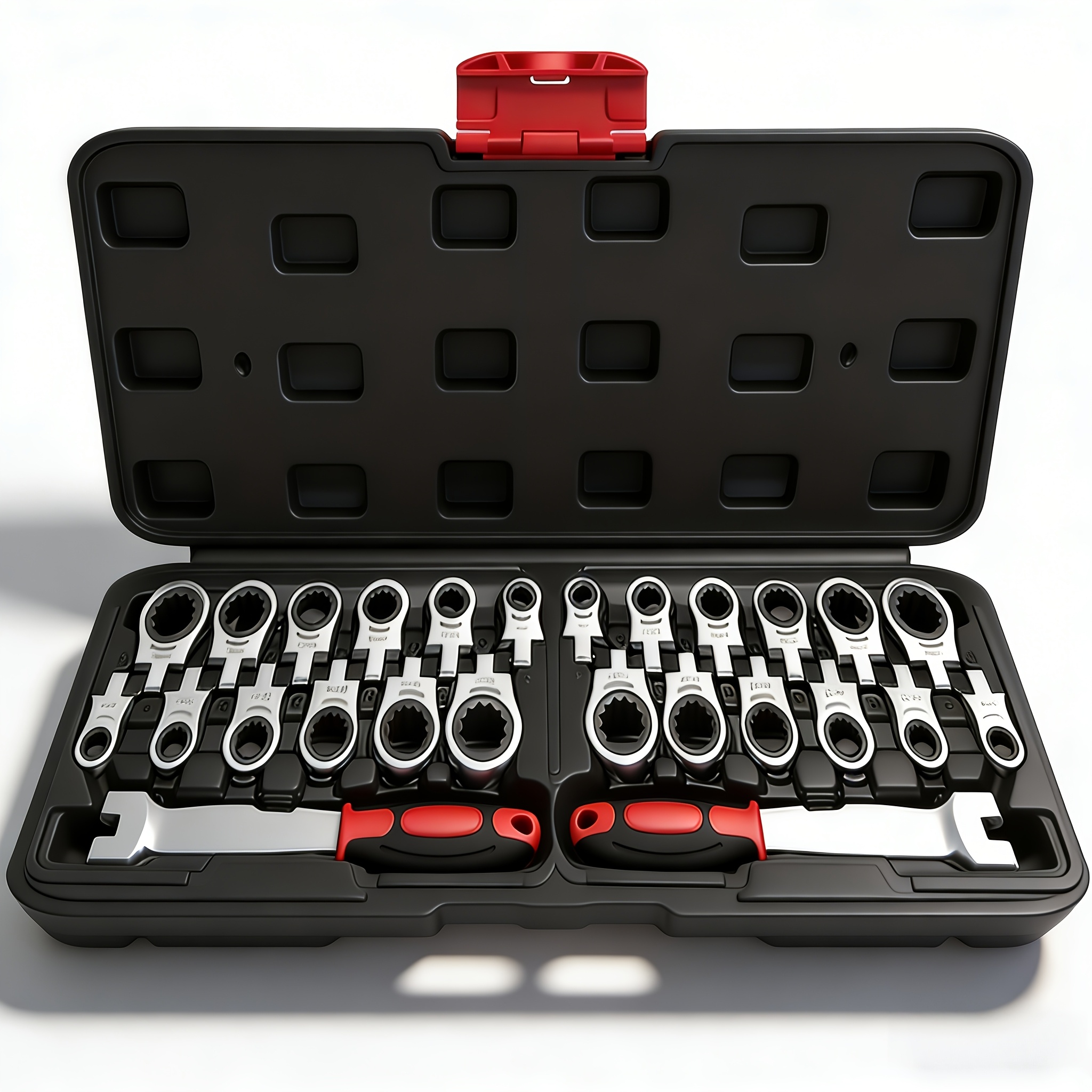 TEMU Set Of 12pcs Set Of 26pcs Interchangeable Head Ratchet Socket Wrenches Flexible Head Combination Wrenches Adjustable Head Ratchet Wrenches