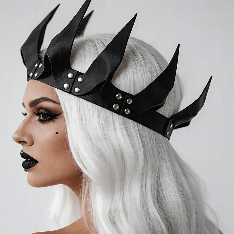 Gothic studded headband