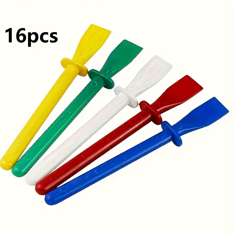 TEMU Applicateur de colle, Applicateur de colle coloré, Bâton de colle, Applicateur de colle, Outil de maroquinerie, Facile à nettoyer, Grattoir à
