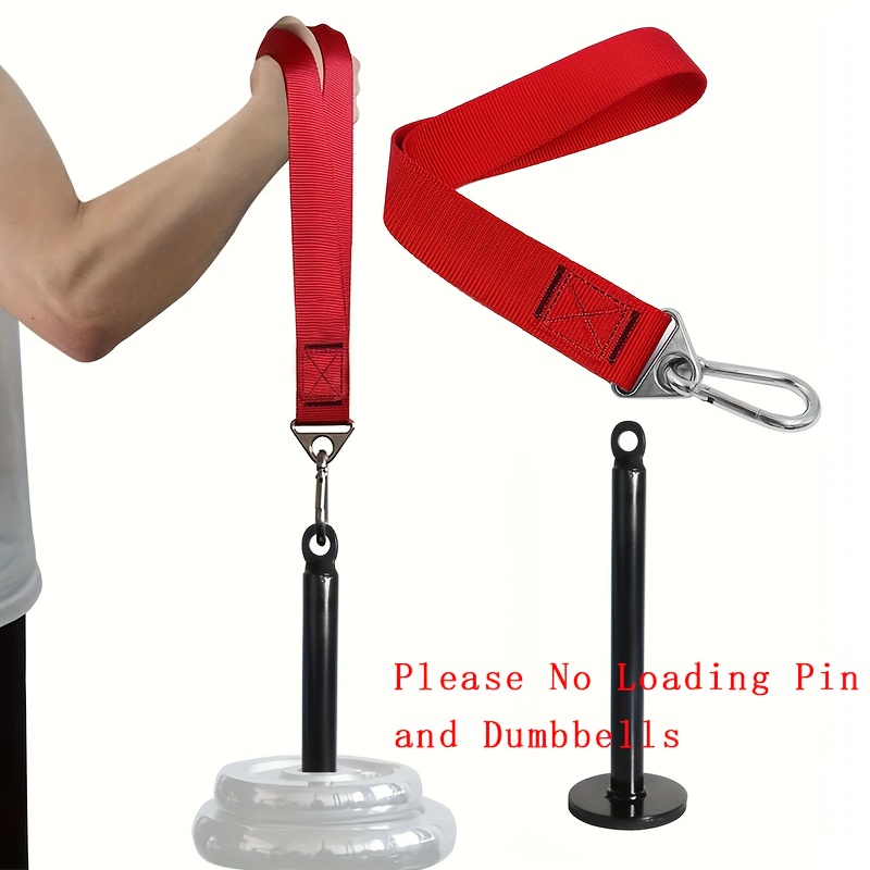 Arm Wrestling Training Strap-hooks | Durable Iron Constructio-versatile For Cable Machines & Free Weightlifting-secure -ideal For Fitness Enthusiasts, Gym Straps-no Loading Pin And Dumbbells