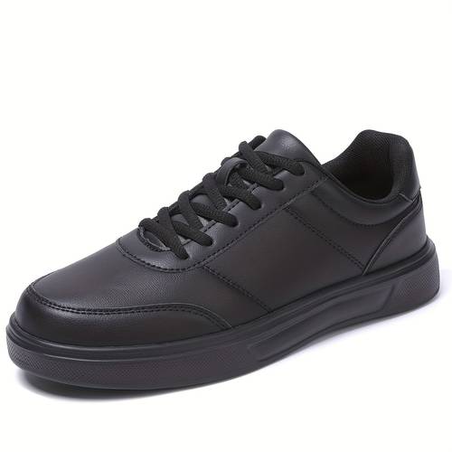 mens casual sneakers simple lace up canvas shoes college style casual shoes