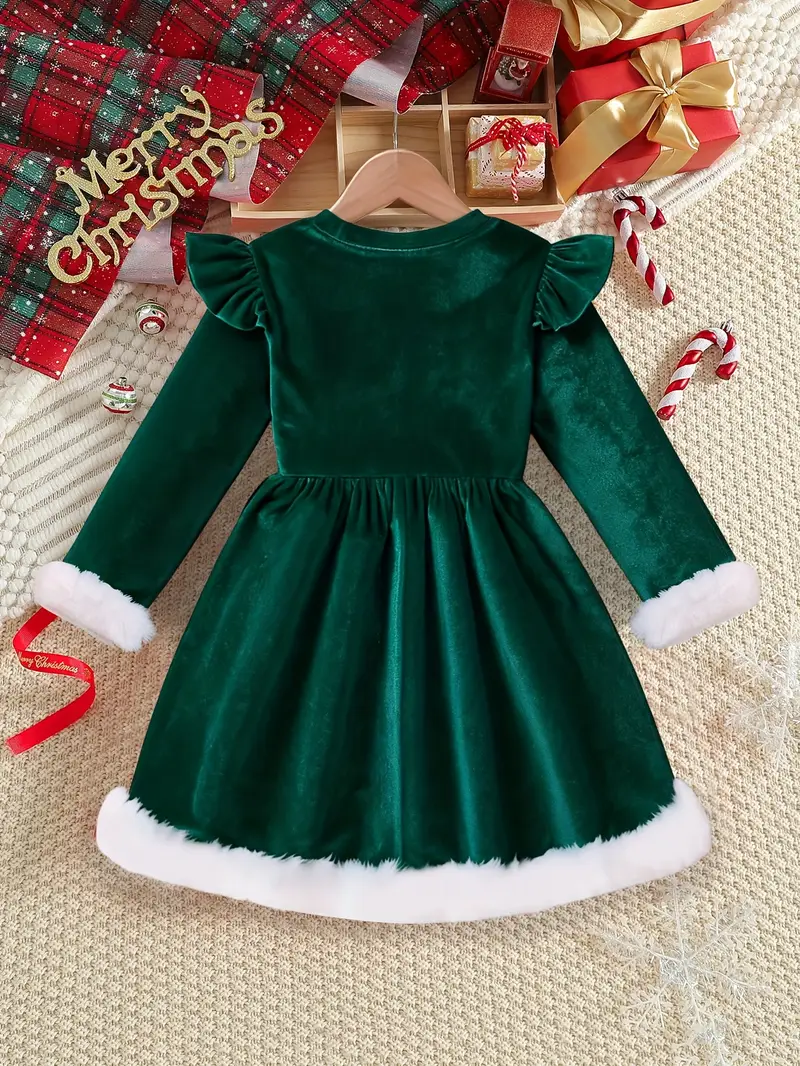 black and green christmas dress Retro Christmas Print Lapel Belted Swing Dress | Women's Xmas Outfits