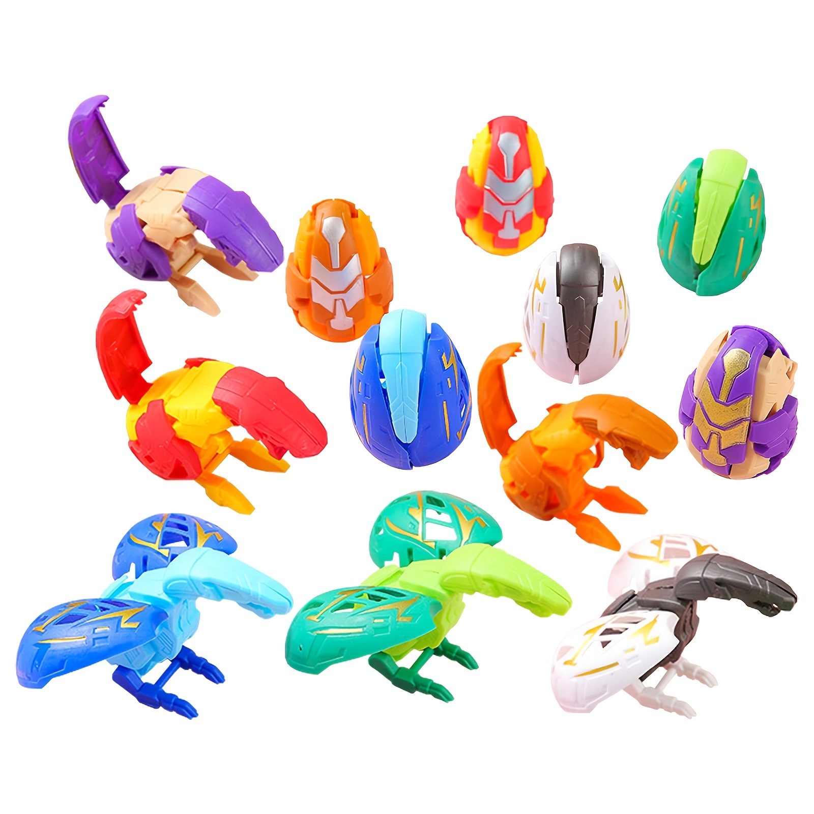 20pcs Deformable Dinosaur Egg Toys for Kids