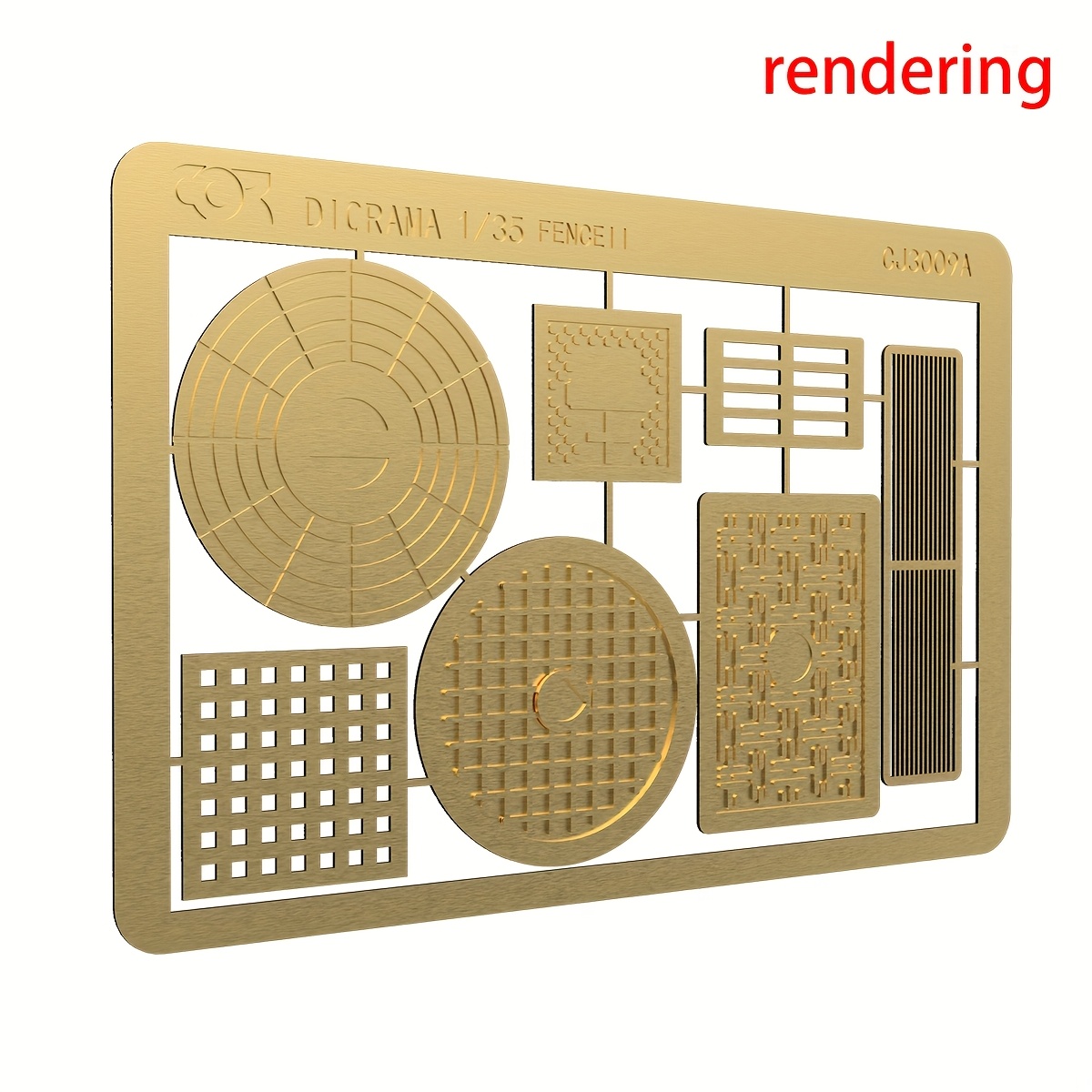 1/35 Photo Etch PE Scale Model Kit Building Material