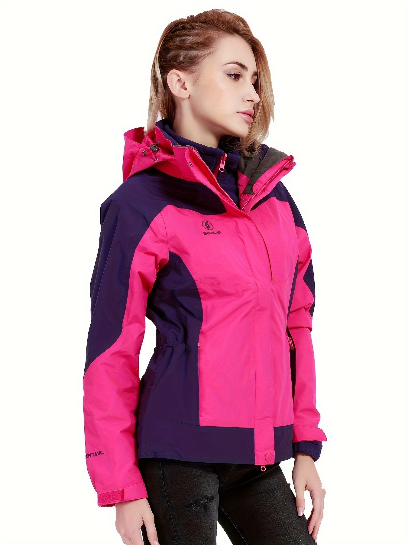 in winter skijacke kapuze reißverschluss vorne Temu Germany