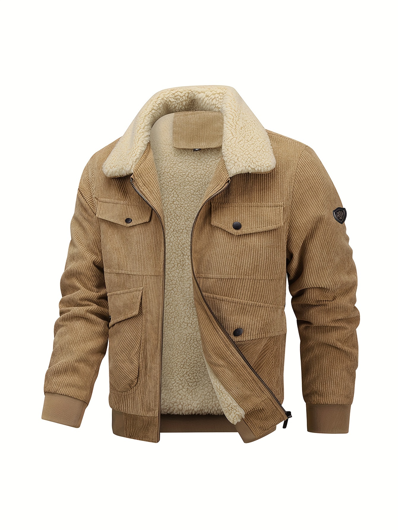 zx 6116 new 2024 men's casual fashion solid color jacket