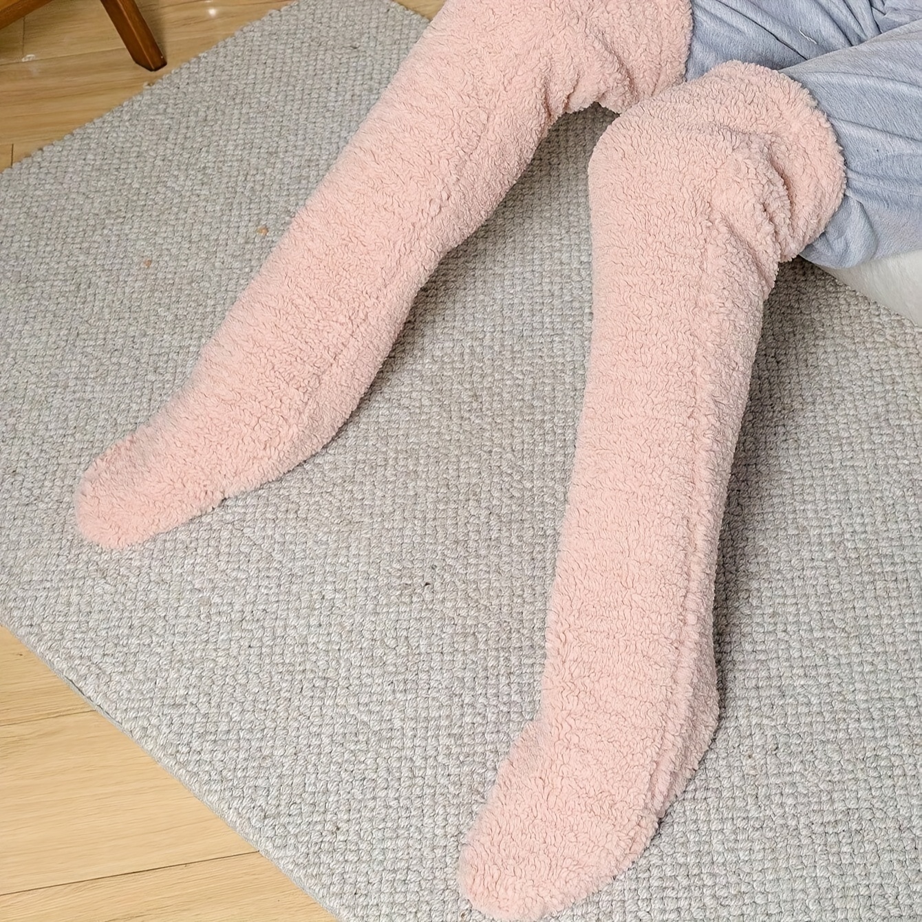 

Thickened Fleece Over The Knee - Leg For - Stockings And For
