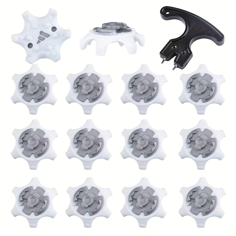 pair universal golf shoes cleats replacement anti-slip tpu