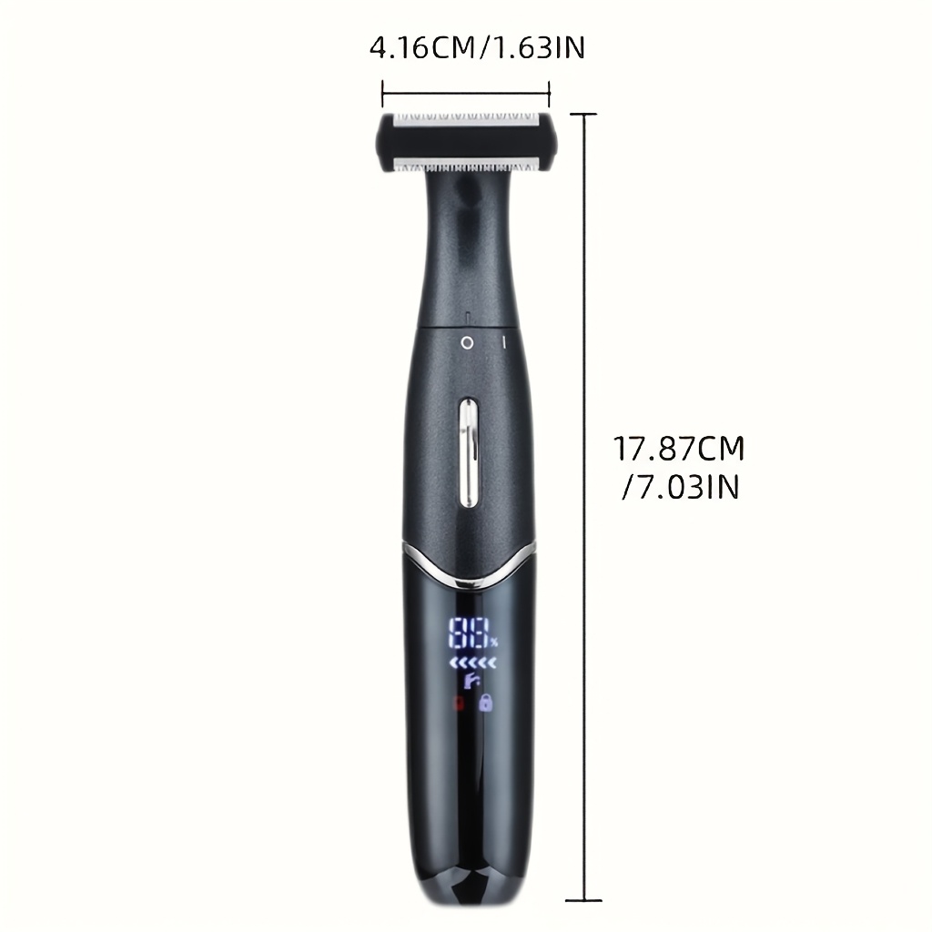 usb charging nose and ear hair trimmer portable electric nose hair trimmer   with 150mah lithium battery mini   fast charging through computer and car usb interface made of plastic material Product details 1
