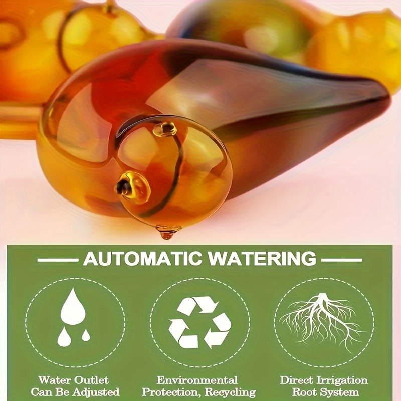 Plant Self Watering BEEHAUS Auto Drip Plant Watering Device | Automatic ...