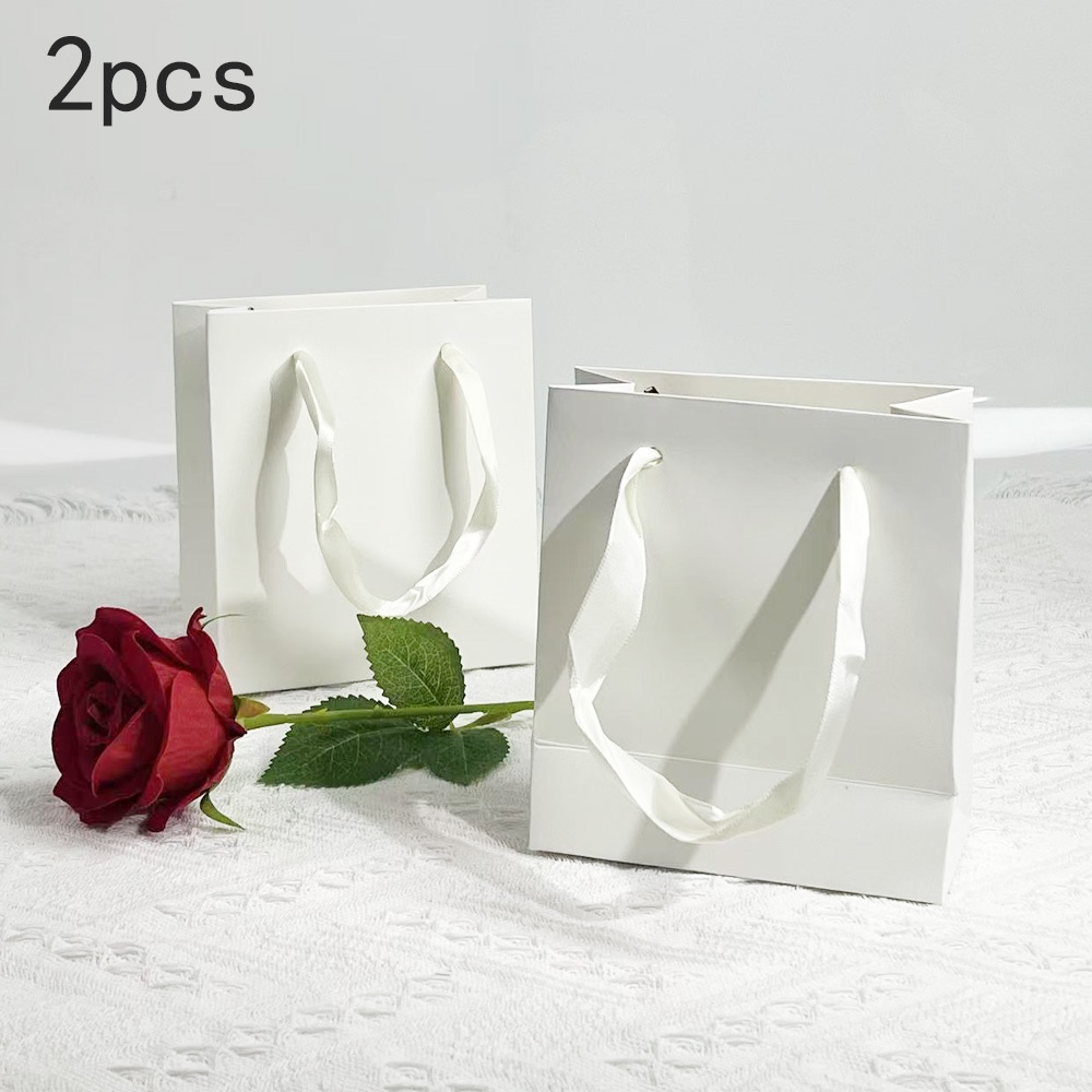 TEMU 2pcs Of Gift Bags, New Style Gift Packaging Bags, Suitable For Occasions, Fashionable And Elegant, Large Design, Perfect For Valentine's Day