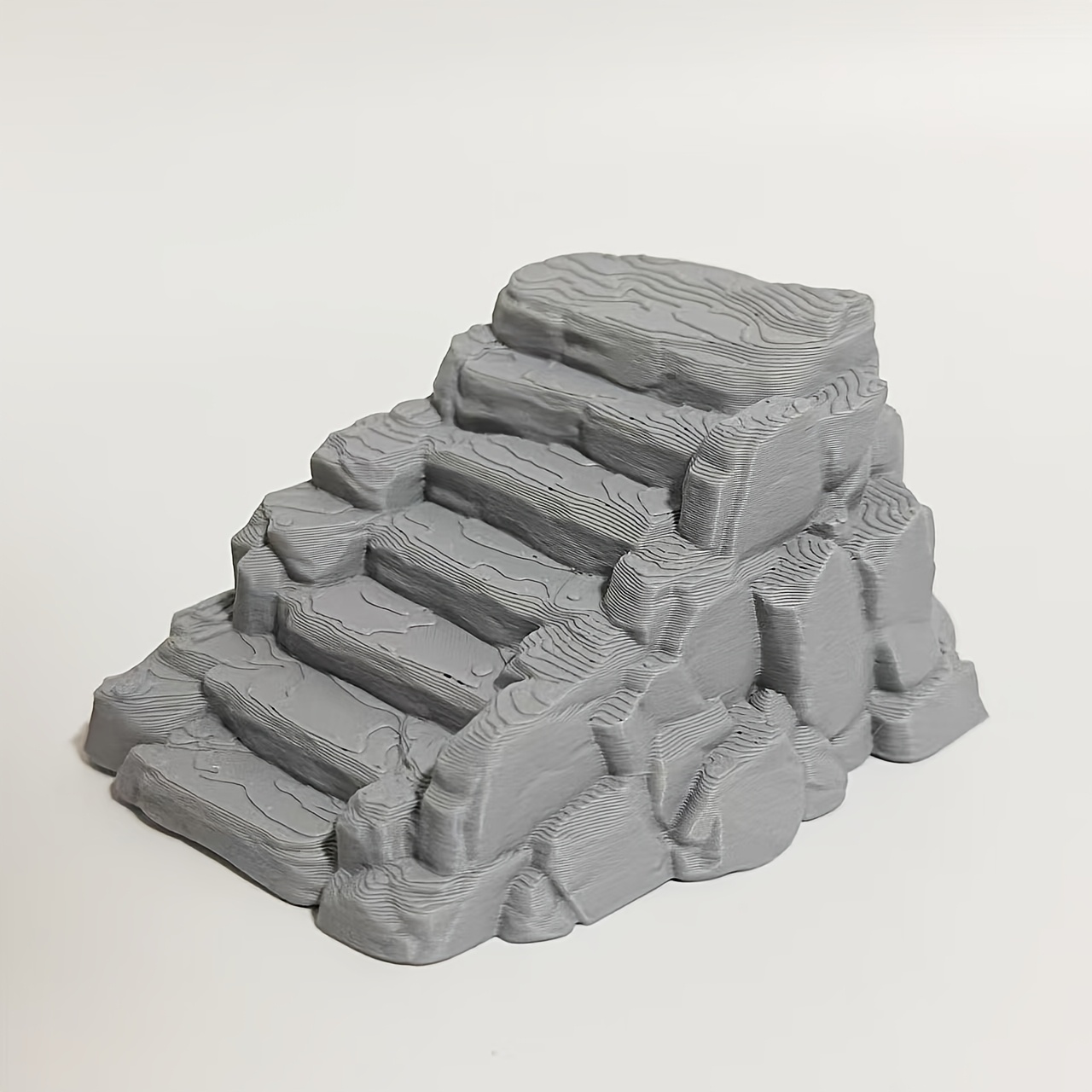 TEMU High-quality, High-detail Stone Staircase Component Terrain Construction, Suitable Tabletop Games And Rpg Role-playing Game Terrain Creation