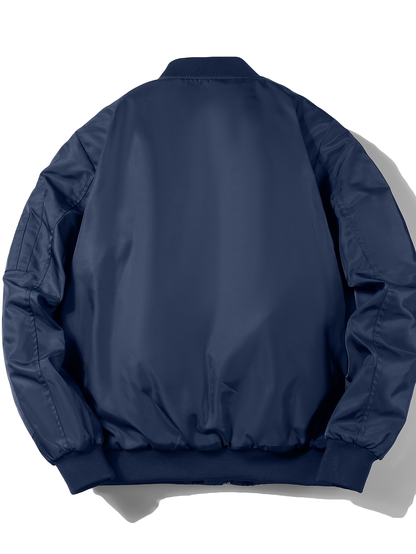 herren vintage inspirierte verdickte bomberjacke marineblau Temu