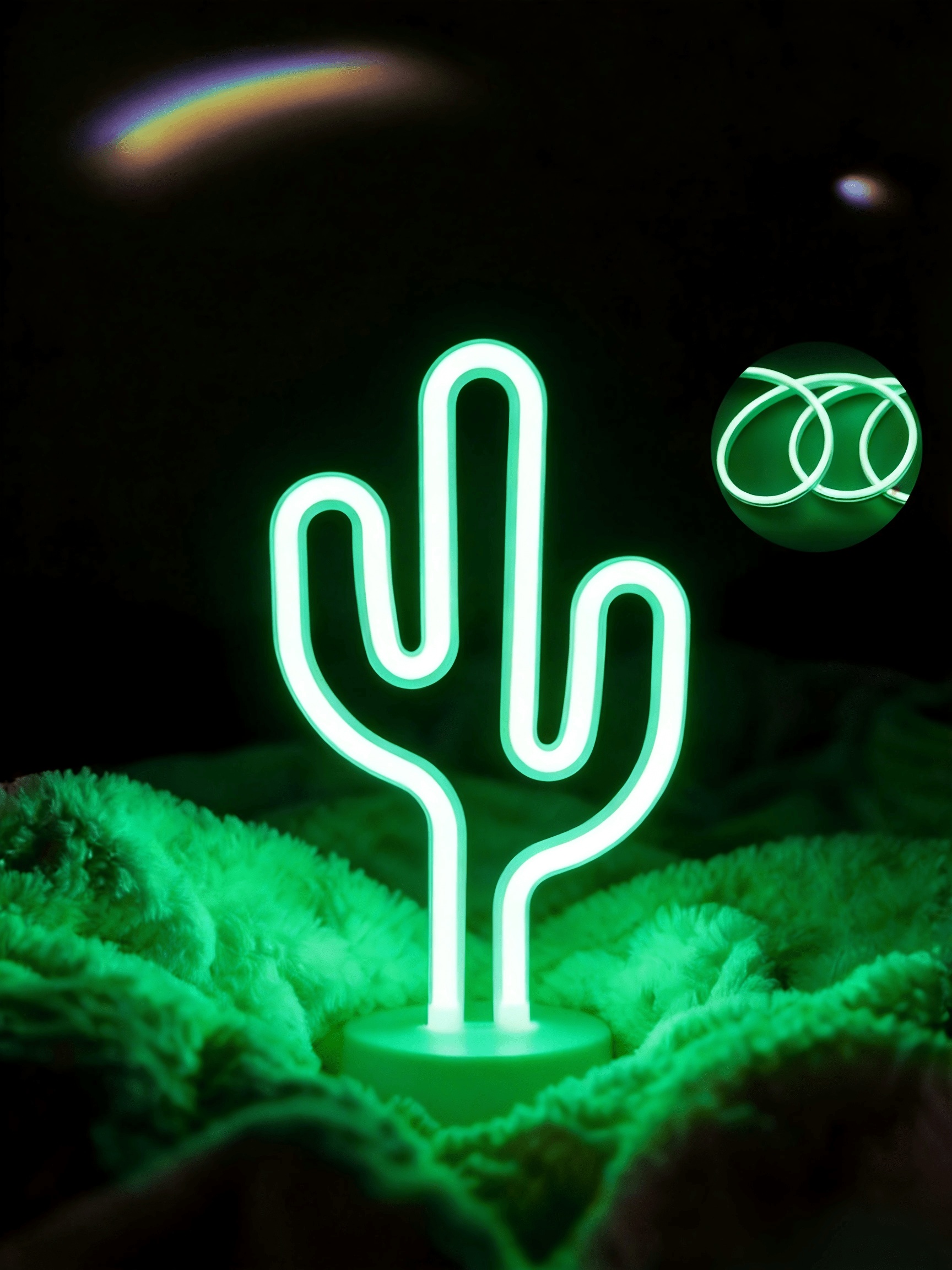 neon lights cactus Cactus 30cm Neon Sign main image 0