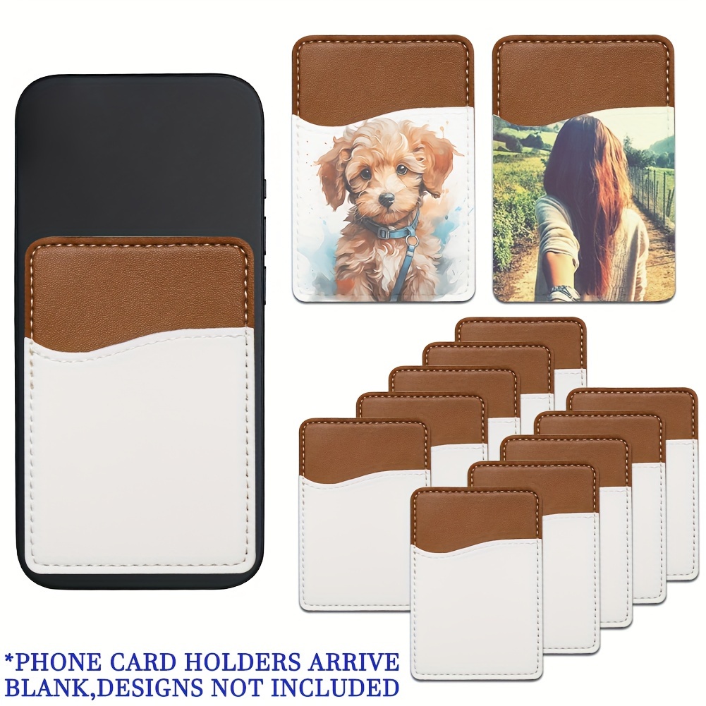 

12- Blank Phone Wallets - Adhesive -on Pu For Iphone & - For /id, , & - Diy & Projects - , , Lining, - /christmas For