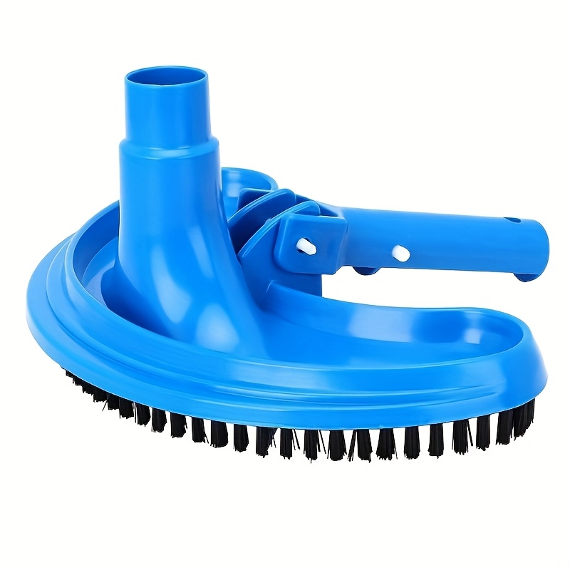 Pool Vacuum Head Attachment - Half-moon Compatibility For Inground/above Ground Pools - Durable Plastic Construction