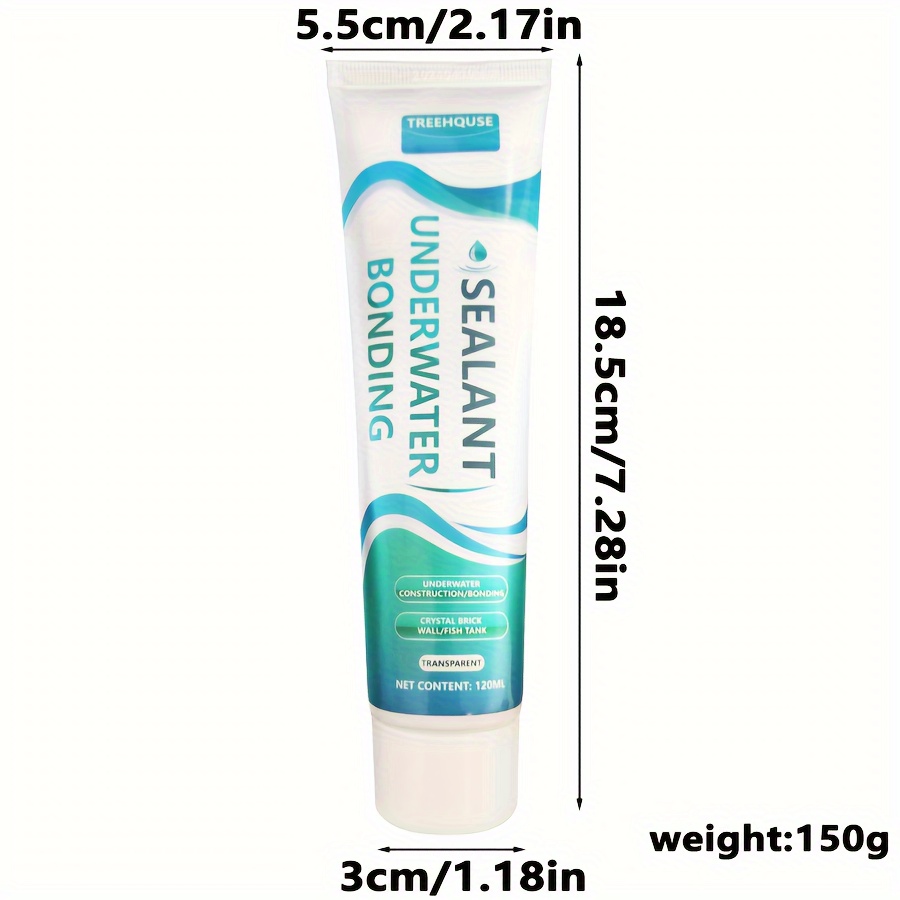 Underwater Transparent Glue Fish Tank Glass Adhesive Fish Temu
