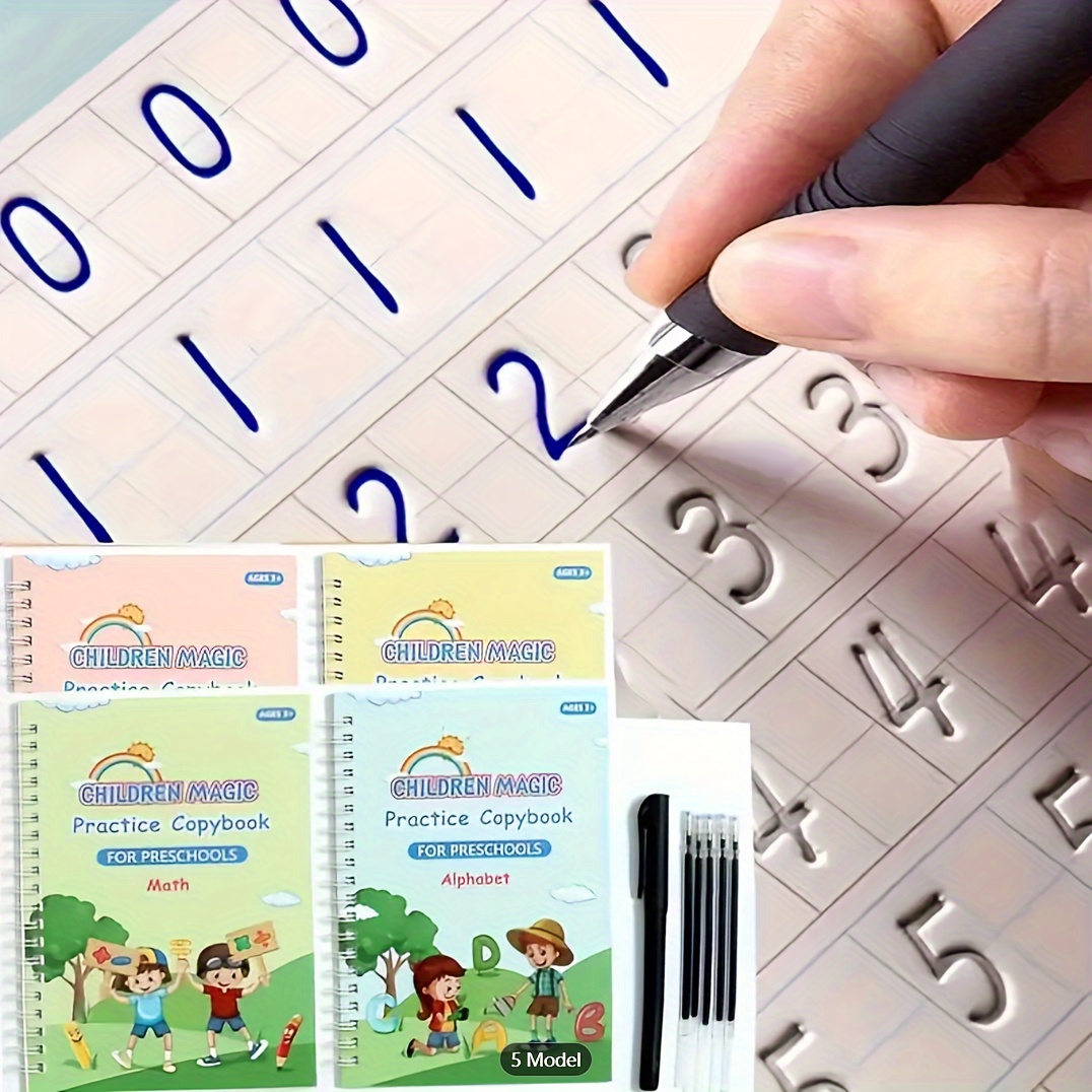 

Copybook Set Pen And Refills - Education Workbooks For Preschoolers